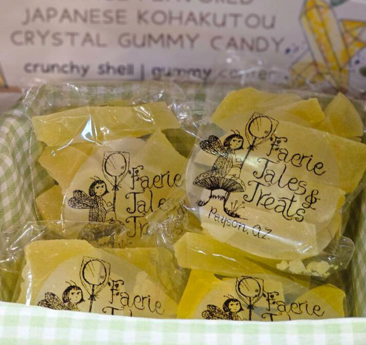 Photo: Lemon Payson Crystals (Kohakutou Crystal Candy)